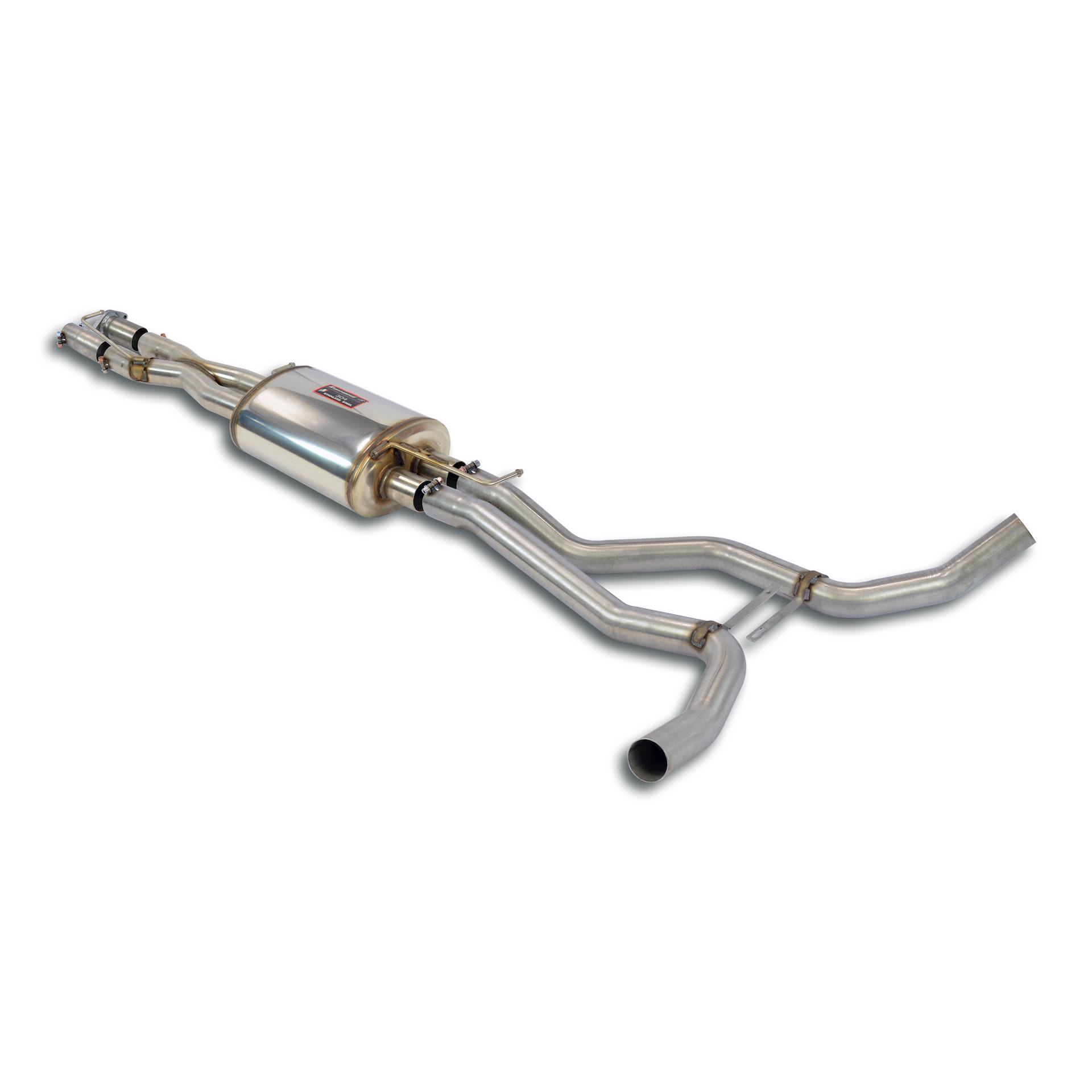 Silencieux central Droite - Gauche + X-Pipe
